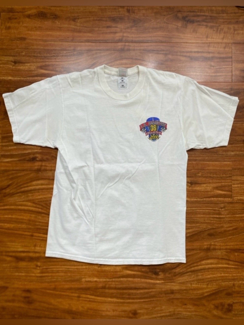 Vintage Women's Fruit of The Loom Lofteez LA Roadster 2000 T-Shirt Size Medium
